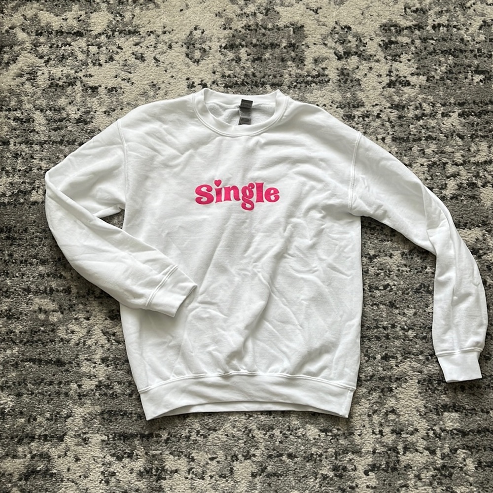 Single sweatshirt